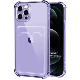 Microsonic Apple iPhone 12 Pro Card Slot Shock Kılıf