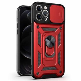 Microsonic Apple iPhone 12 Pro Impact Resistant Kırmızı Cep Telefonu Kılıfı