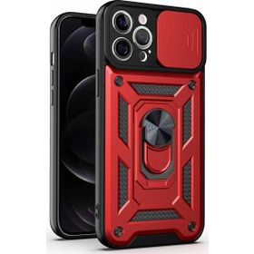 Microsonic Apple iPhone 12 Pro Impact Resistant Kırmızı Cep Telefonu Kılıfı