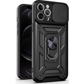 Microsonic Apple iPhone 12 Pro Impact Resistant Siyah Cep Telefonu Kılıfı