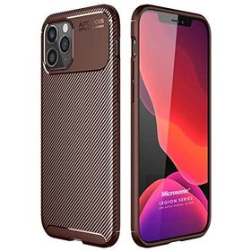 Microsonic Apple iPhone 12 Pro Legion Series Kahverengi Cep Telefonu Kılıfı