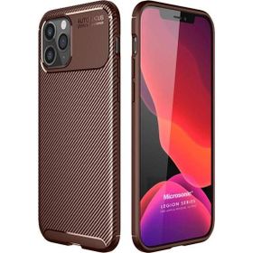Microsonic Apple iPhone 12 Pro Legion Series Kahverengi Cep Telefonu Kılıfı