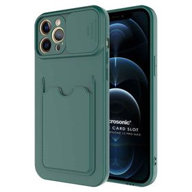 Microsonic Apple iPhone 12 Pro Max Card Slot Shock Kılıf