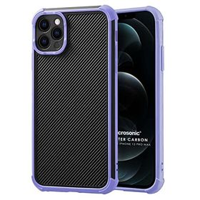 Microsonic Apple iPhone 12 Pro Max Chester Carbon Kılıf