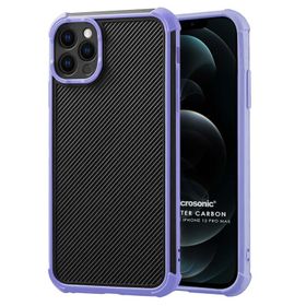 Microsonic Apple iPhone 12 Pro Max Chester Carbon Kılıf