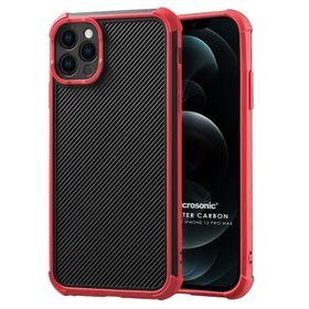 Microsonic Apple iPhone 12 Pro Max Chester Carbon Kılıf