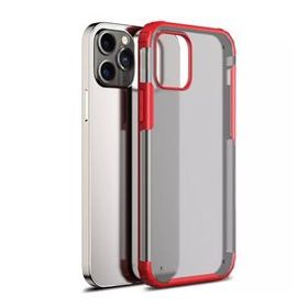Microsonic Apple iPhone 12 Pro Max Frosted Frame Kılıf