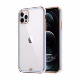 Microsonic Apple iPhone 12 Pro Max Laser Plated Soft Kılıf