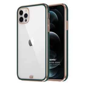 Microsonic Apple iPhone 12 Pro Max Laser Plated Soft Kılıf
