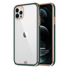 Microsonic Apple iPhone 12 Pro Max Laser Plated Soft Kılıf
