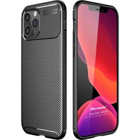 Microsonic Apple iPhone 12 Pro Max Legion Series Siyah Cep Telefonu Kılıfı