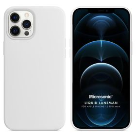 Microsonic Apple iPhone 12 Pro Max Liquid Lansman Silikon Kılıf
