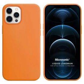 Microsonic Apple iPhone 12 Pro Max Liquid Lansman Silikon Kılıf