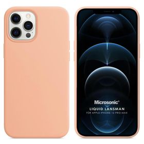 Microsonic Apple iPhone 12 Pro Max Liquid Lansman Silikon Kılıf