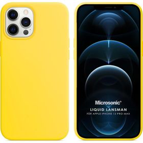 Microsonic Apple iPhone 12 Pro Max Liquid Lansman Silikon Kılıf
