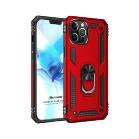 Microsonic Apple iPhone 12 Pro Max Military Ring Holder Kılıf
