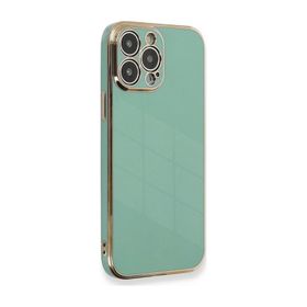 Microsonic Apple iPhone 12 Pro Max Olive Plated Yeşil Kılıf