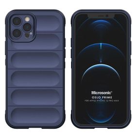 Microsonic Apple iPhone 12 Pro Max Oslo Prime Lacivert Cep Telefonu Kılıfı
