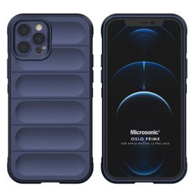 Microsonic Apple iPhone 12 Pro Max Oslo Prime Lacivert Cep Telefonu Kılıfı