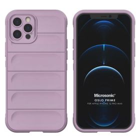 Microsonic Apple iPhone 12 Pro Max Oslo Prime Lila Cep Telefonu Kılıfı