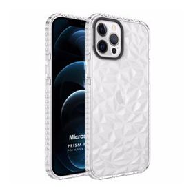 Microsonic Apple iPhone 12 Pro Max Prism Hybrid Şeffaf Cep Telefonu Kılıfı