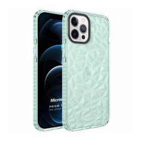 Microsonic Apple iPhone 12 Pro Max Prism Hybrid Yeşil Cep Telefonu Kılıfı