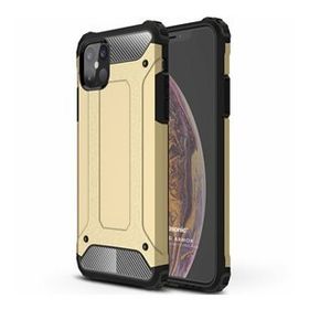 Microsonic Apple iPhone 12 Pro Max Rugged Armor Gold Cep Telefonu Kılıfı