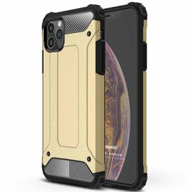 Microsonic Apple iPhone 12 Pro Max Rugged Armor Gold Cep Telefonu Kılıfı