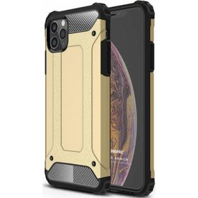 Microsonic Apple iPhone 12 Pro Max Rugged Armor Gold Cep Telefonu Kılıfı