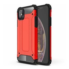 Microsonic Apple iPhone 12 Pro Max Rugged Armor Kırmızı Cep Telefonu Kılıfı