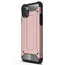 Microsonic Apple iPhone 12 Pro Max Rugged Armor Rose Gold Cep Telefonu Kılıfı