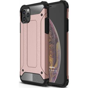 Microsonic Apple iPhone 12 Pro Max Rugged Armor Rose Gold Cep Telefonu Kılıfı