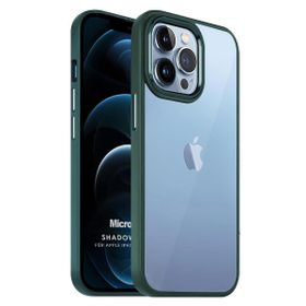 Microsonic Apple iPhone 12 Pro Max Shadow Planet Koyu Yeşil Cep Telefonu Kılıfı