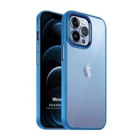 Microsonic Apple iPhone 12 Pro Max Shadow Planet Mavi Cep Telefonu Kılıfı