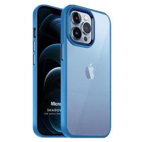 Microsonic Apple iPhone 12 Pro Max Shadow Planet Mavi Cep Telefonu Kılıfı