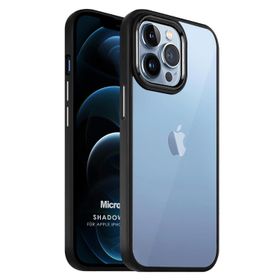 Microsonic Apple iPhone 12 Pro Max Shadow Planet Siyah Cep Telefonu Kılıfı