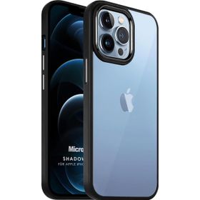 Microsonic Apple iPhone 12 Pro Max Shadow Planet Siyah Cep Telefonu Kılıfı