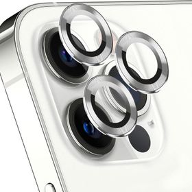 Microsonic Apple iPhone 12 Pro Max Tekli Gümüş Kamera Lens Koruma Camı