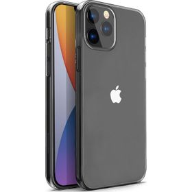 Microsonic Apple iPhone 12 Pro Max Transparent Soft Beyaz Kılıf