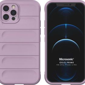 Microsonic Apple iPhone 12 Pro Oslo Prime Lila Cep Telefonu Kılıfı