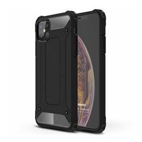 Microsonic Apple iPhone 12 Pro Rugged Armor Siyah Cep Telefonu Kılıfı