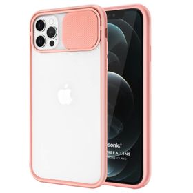 Microsonic Apple iPhone 12 Pro Slide Camera Lens Kılıf