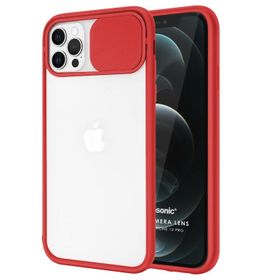 Microsonic Apple iPhone 12 Pro Slide Camera Lens Kılıf