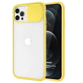 Microsonic Apple iPhone 12 Pro Slide Camera Lens Kılıf