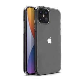 Microsonic Apple iPhone 12 Pro Transparent Soft Beyaz Kılıf