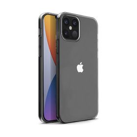 Microsonic Apple iPhone 12 Pro Transparent Soft Beyaz Kılıf