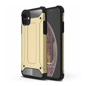 Microsonic Apple iPhone 12 Rugged Armor Gold Cep Telefonu Kılıfı