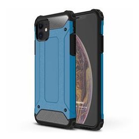 Microsonic Apple iPhone 12 Rugged Armor Mavi Cep Telefonu Kılıfı