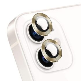 Microsonic Apple iPhone 12 Uyumlu Tekli Kamera Lens Gold Koruma Camı