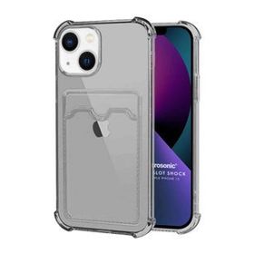 Microsonic Apple iPhone 13 Card Slot Shock Siyah Cep Telefonu Kılıfı
